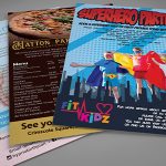 leaflet and flyer design